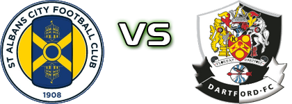 St Albans - Dartford Detalji meca I statistika.