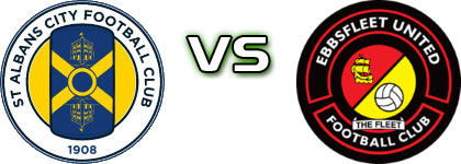 St Albans - Ebbsfleet detalji utakmice i statistika St Albans - Ebbsfleet detalji utakmice i statistika