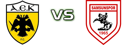 ΑΕΚ - Samsunspor Spiel Prognosen und Statistiken