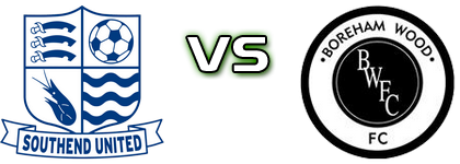 Southend Utd - Boreham Detalji meca I statistika.