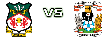 Wrexham - Coventry head to head game preview and prediction Wrexham - Coventry head to head game preview and prediction