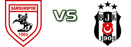 Samsunspor - Beşiktaş детайли и статистика