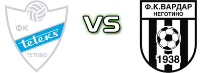 Teteks - V. Negotino Statistiche e dettagli partita