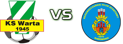 KS Warta Sieradz - Radomsko Detalji meca I statistika.