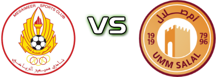 Al Mesaimeer SC - Umm-Salal Statistiche e dettagli partita