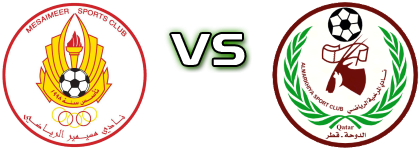 Al Mesaimeer SC - Al Markhiya head to head game preview and prediction