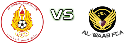 Al Mesaimeer SC - Al Waab FC Spiel Prognosen und Statistiken