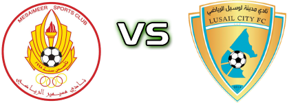 Al Mesaimeer SC - Lusail City head to head game preview and prediction Al Mesaimeer SC - Lusail City head to head game preview and prediction