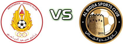 Al Mesaimeer SC - Al Bidda SC Spiel Prognosen und Statistiken