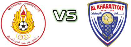 Al Mesaimeer SC - Al Kharaitiyat SC head to head game preview and prediction Al Mesaimeer SC - Al Kharaitiyat SC head to head game preview and prediction