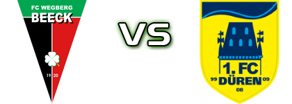 Wegberg-B. - 1. FC Düren head to head game preview and prediction
