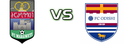FC Margveti 2006 - Odishi Spiel Prognosen und Statistiken