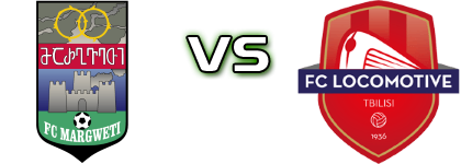 FC Margveti 2006 - Lokomotivi II head to head game preview and prediction FC Margveti 2006 - Lokomotivi II head to head game preview and prediction