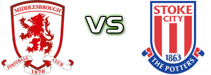 Middlesbrough - Stoke Estatísticas e detalhes do jogo