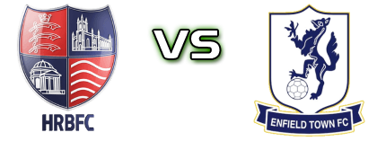 HRBFC - Enfield Spiel Prognosen und Statistiken