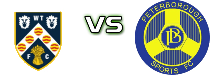Wellingborough - Peterborough Sports Detalji meca I statistika.