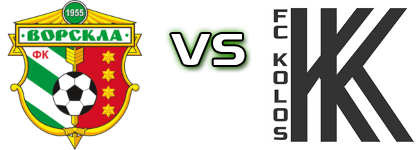 Vorskla - Kolos Kovalivka Statistiche e dettagli partita