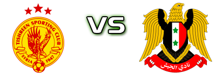 Tishreen - Al-Jaish SC Estatísticas e detalhes do jogo