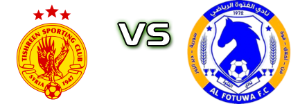 Tishreen - Al-Fotuwa head to head game preview and prediction