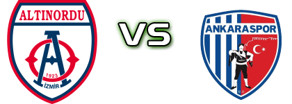 Altınordu - Ankaraspor детайли и статистика