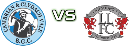 Cambrian & Clydach Vale - Llandudno head to head game preview and prediction