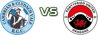 Cambrian & Clydach Vale - Pontypridd United Spiel Prognosen und Statistiken