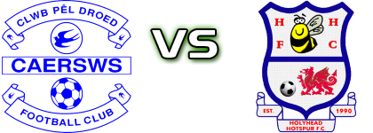 Caersws - Holyhead Hotspur детайли и статистика