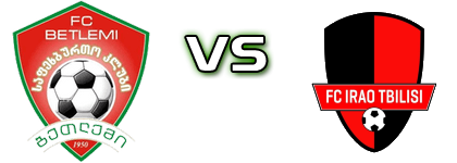 Betlemi - FC Irao Spiel Prognosen und Statistiken