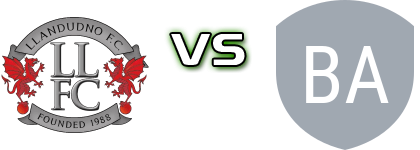 Llandudno - Bangor 1876 FC детайли и статистика Llandudno - Bangor 1876 FC детайли и статистика