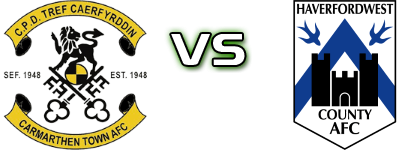 Carmarthen Town - Haverfordwest head to head game preview and prediction