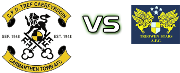 Carmarthen Town - T. Stars детайли и статистика Carmarthen Town - T. Stars детайли и статистика