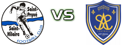 St Pryvé - Épinal Spiel Prognosen und Statistiken