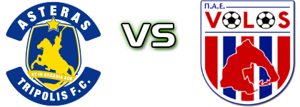 Asteras - Volos detalji utakmice i statistika
