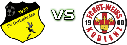 FV Dudenhofen - FC Rot-Weiss Koblenz head to head game preview and prediction