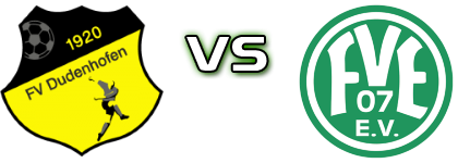 FV Dudenhofen - FV Engers детайли и статистика FV Dudenhofen - FV Engers детайли и статистика