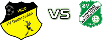 FV Dudenhofen - Waldalgesheim detalji utakmice i statistika FV Dudenhofen - Waldalgesheim detalji utakmice i statistika