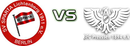 Sparta Lichtenberg - Preussen Berlin Statistiche e dettagli partita