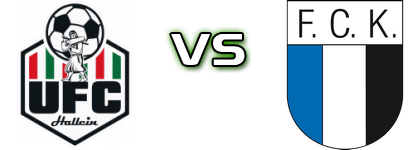 UFC Hallein - Kufstein head to head game preview and prediction UFC Hallein - Kufstein head to head game preview and prediction