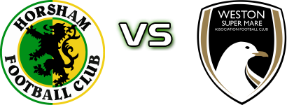 Horsham - Weston Super Mare Statistiche e dettagli partita