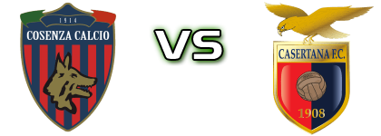Cosenza - Casertana детайли и статистика