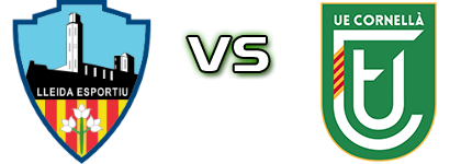 Lleida Esportiu - Cornellà Statistiche e dettagli partita