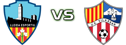Lleida Esportiu - UE Vilassar De Mar Estatísticas e detalhes do jogo