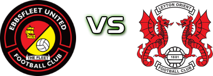 Ebbsfleet - Leyton Orient Spiel Prognosen und Statistiken Ebbsfleet - Leyton Orient Spiel Prognosen und Statistiken