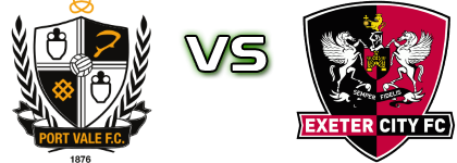 Port Vale - Exeter Spiel Prognosen und Statistiken