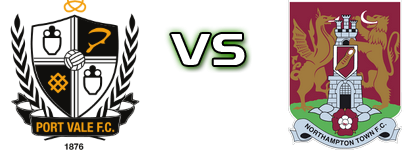 Port Vale - Northampton Statistiche e dettagli partita