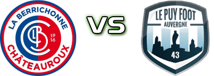 Châteauroux - Le Puy head to head game preview and prediction
