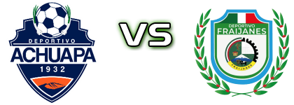Deportivo Achuapa - Deportivo Fraijanes Statistiche e dettagli partita