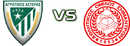 Agrotikos Asteras - AO Simantron Statistiche e dettagli partita