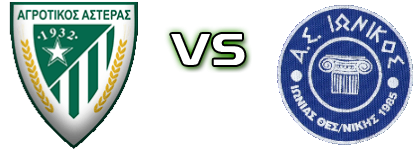 Agrotikos Asteras - Ionikos Ionias Detalji meca I statistika.