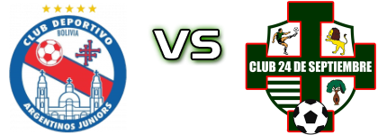 Argentinos Juniors - 24 de Septiembre детайли и статистика Argentinos Juniors - 24 de Septiembre детайли и статистика